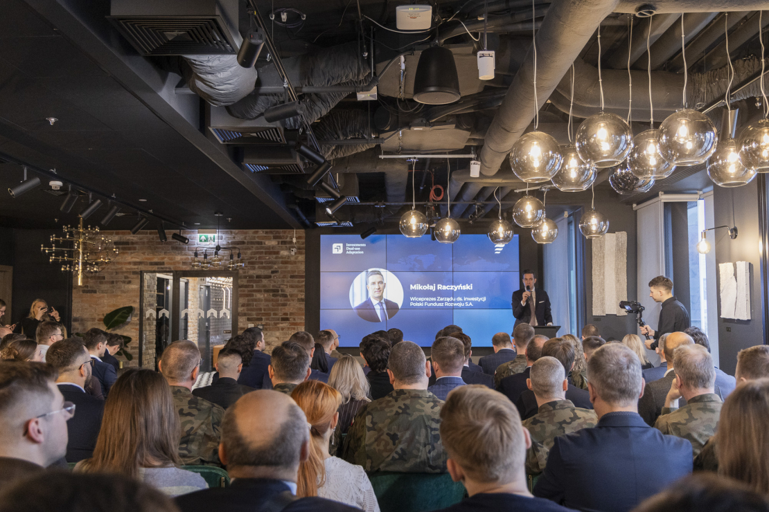 Przemówienie wiceprezesa PFR Mikołaja Raczyńskiego podczas IDA Bootcamp 2025.