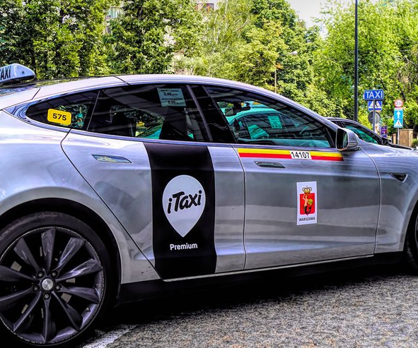 Taksówka tesla